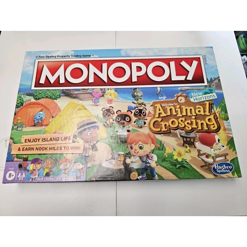 Hasbro Gaming Monopoly Animal Crossing: New Horizons Edition Board Game